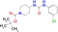 tert-Butyl 4-[3-(3-chlorophenyl)ureido]piperidine-1-carboxylate