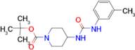 tert-Butyl 4-(3-m-tolylureido)piperidine-1-carboxylate