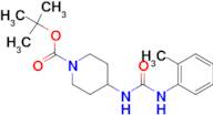 tert-Butyl 4-(3-o-tolylureido)piperidine-1-carboxylate