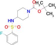 tert-Butyl 4-(2-fluorophenylsulfonamido)piperidine-1-carboxylate