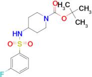 tert-Butyl 4-(3-fluorophenylsulfonamido)piperidine-1-carboxylate