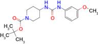 tert-Butyl 4-[3-(3-methoxyphenyl)ureido]piperidine-1-carboxylate