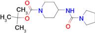 tert-Butyl 4-[(pyrrolidine-1-carbonyl)amino]piperidine-1-carboxylate