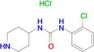 1-(2-Chlorophenyl)-3-(piperidin-4-yl)urea hydrochloride