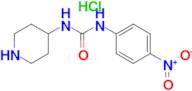 1-(4-Nitrophenyl)-3-(piperidin-4-yl)ureahydrochloride