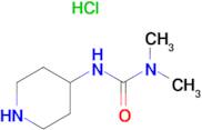 1,1-Dimethyl-3-(piperidin-4-yl)urea hydrochloride