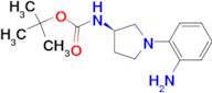 (R)-tert-Butyl 1-(2-aminophenyl)pyrrolidin-3-ylcarbamate