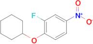 1-(Cyclohexyloxy)-2-fluoro-4-nitrobenzene