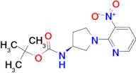 (S)-tert-Butyl 1-(3-nitropyridin-2-yl)pyrrolidin-3-ylcarbamate