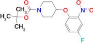 tert-Butyl 4-(4-fluoro-2-nitrophenoxy)piperidine-1-carboxylate