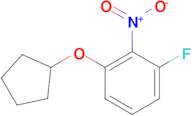 1-(Cyclopentyloxy)-3-fluoro-2-nitrobenzene