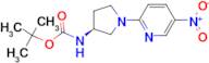 (S)-tert-Butyl 1-(5-nitropyridin-2-yl)pyrrolidin-3-ylcarbamate