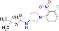 (S)-tert-Butyl 1-(3-fluoro-2-nitrophenyl)pyrrolidin-3-ylcarbamate