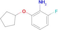 2-(Cyclopentyloxy)-6-fluoroaniline