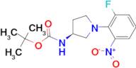 (S)-tert-Butyl 1-(2-fluoro-6-nitrophenyl)pyrrolidin-3-ylcarbamate