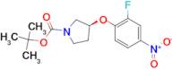 (S)-tert-Butyl 3-(2-fluoro-4-nitrophenoxy)pyrrolidine-1-carboxylate