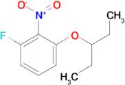 1-Fluoro-2-nitro-3-(pentan-3-yloxy)benzene