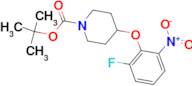 tert-Butyl 4-(2-fluoro-6-nitrophenoxy)piperidine-1-carboxylate