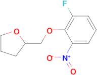 2-[(2-fluoro-6-nitrophenoxy)methyl]tetrahydrofuran