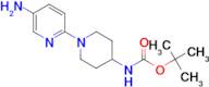 tert-Butyl 1-(5-aminopyridin-2-yl)piperidin-4-ylcarbamate