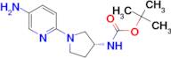 (R)-tert-Butyl 1-(5-aminopyridin-2-yl)pyrrolidin-3-ylcarbamate