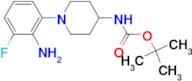 tert-Butyl 1-(2-amino-3-fluorophenyl)piperidin-4-ylcarbamate