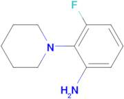 3-Fluoro-2-(piperidin-1-yl)aniline