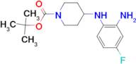 tert-Butyl 4-(2-amino-4-fluorophenylamino)piperidine-1-carboxylate