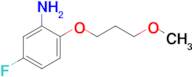 5-Fluoro-2-(3-methoxypropoxy)aniline