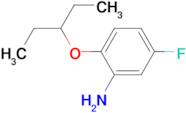 5-Fluoro-2-(pentan-3-yloxy)aniline