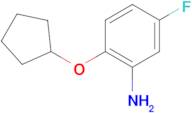 2-(Cyclopentyloxy)-5-fluoroaniline