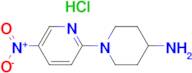 1-(5-Nitropyridin-2-yl)piperidin-4-aminehydrochloride