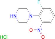 1-(2-Fluoro-6-nitrophenyl)piperazine hydrochloride