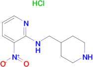 3-Nitro-N-(piperidin-4-ylmethyl)pyridin-2-amine hydrochloride