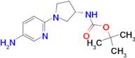 (S)-tert-Butyl 1-(5-aminopyridin-2-yl)pyrrolidin-3-ylcarbamate