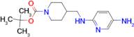 tert-Butyl 4-[(5-aminopyridin-2-ylamino)methyl]piperidine-1-carboxylate