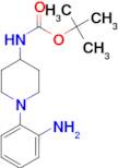 tert-Butyl 1-(2-aminophenyl)piperidin-4-ylcarbamate