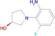 (S)-1-(2-Amino-6-fluorophenyl)pyrrolidin-3-ol