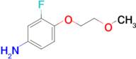 3-Fluoro-4-(2-methoxyethoxy)aniline