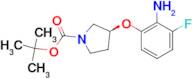 (S)-tert-Butyl 3-(2-amino-3-fluorophenoxy)pyrrolidine-1-carboxylate