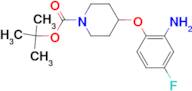 tert-Butyl 4-(2-amino-4-fluorophenoxy)piperidine-1-carboxylate