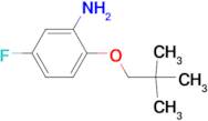 5-Fluoro-2-(neopentyloxy)aniline