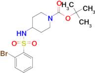 tert-Butyl 4-(2-bromophenylsulfonamido)piperidine-1-carboxylate