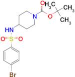 tert-Butyl 4-(4-bromophenylsulfonamido)piperidine-1-carboxylate