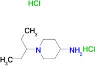 1-(Pentan-3-yl)piperidin-4-amine dihydrochloride