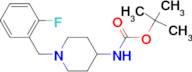 tert-Butyl 1-(2-fluorobenzyl)piperidin-4-ylcarbamate