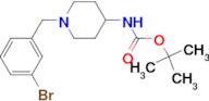 tert-Butyl 1-(3-bromobenzyl)piperidin-4-ylcarbamate