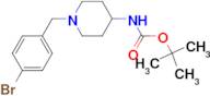 tert-Butyl 1-(4-bromobenzyl)piperidin-4-ylcarbamate