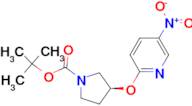 (S)-tert-Butyl 3-(5-nitropyridin-2-yloxy)pyrrolidine-1-carboxylate