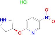 (S)-5-Nitro-2-(pyrrolidin-3-yloxy)pyridine hydrochloride